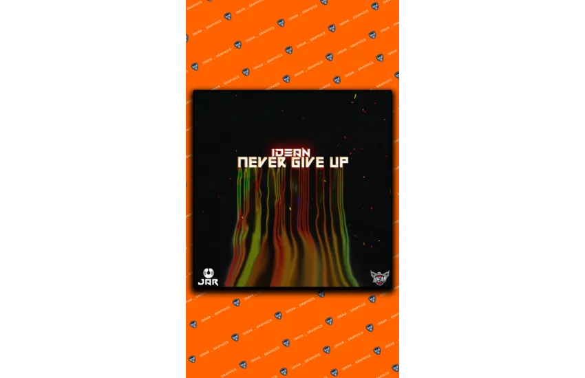 آرت ورک never give up