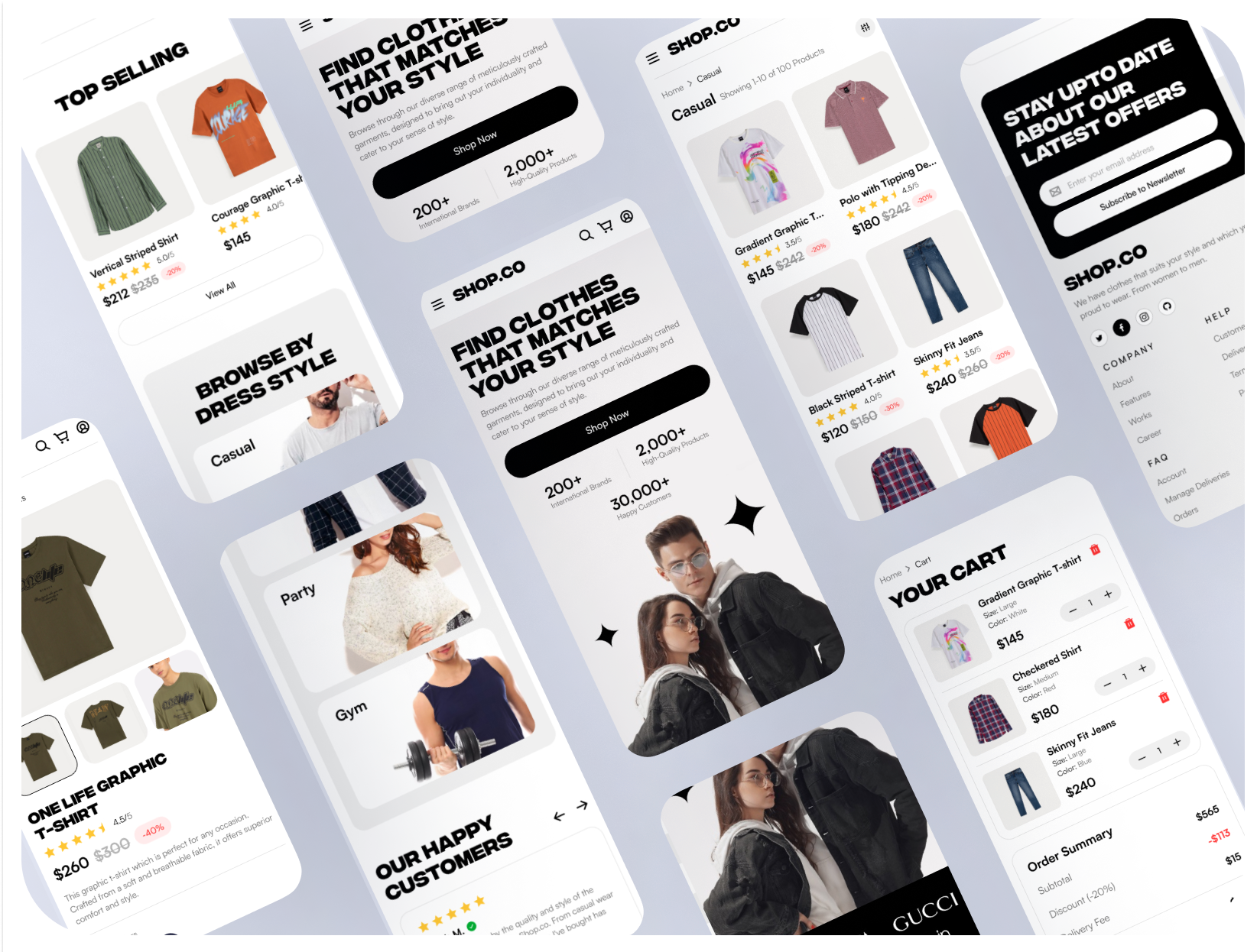  وبسایت فروشگاه لباس مردانه جذاب