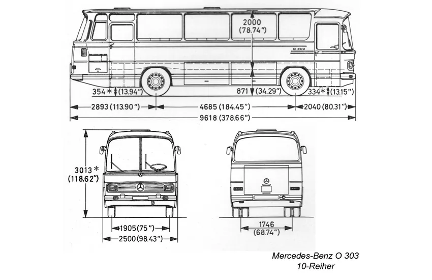 8-اتوبوس بنز 303 اسباب بازی
