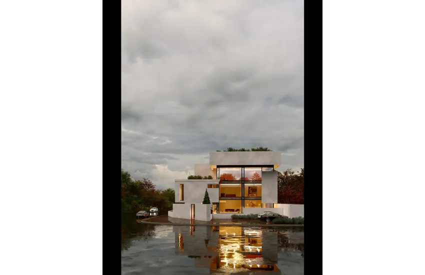 3-رندر خارجی مسکونی