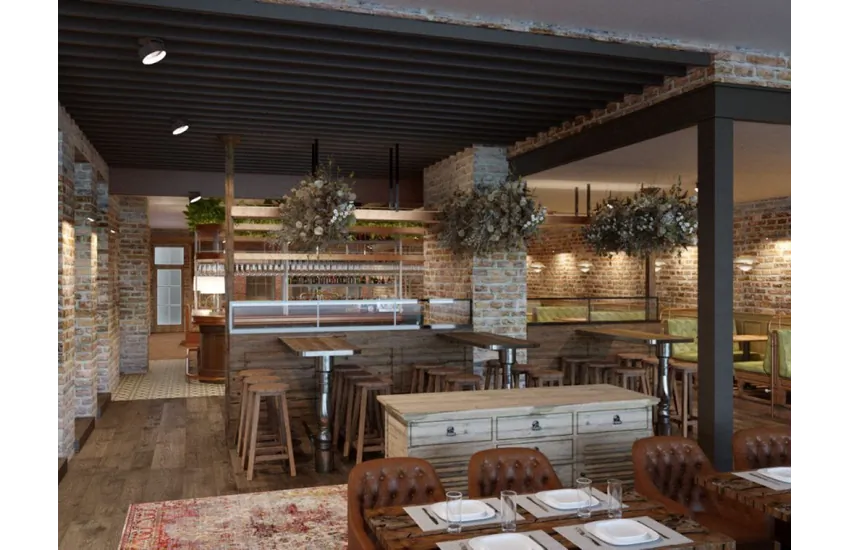 4-طراحی داخلی کافی شاپ