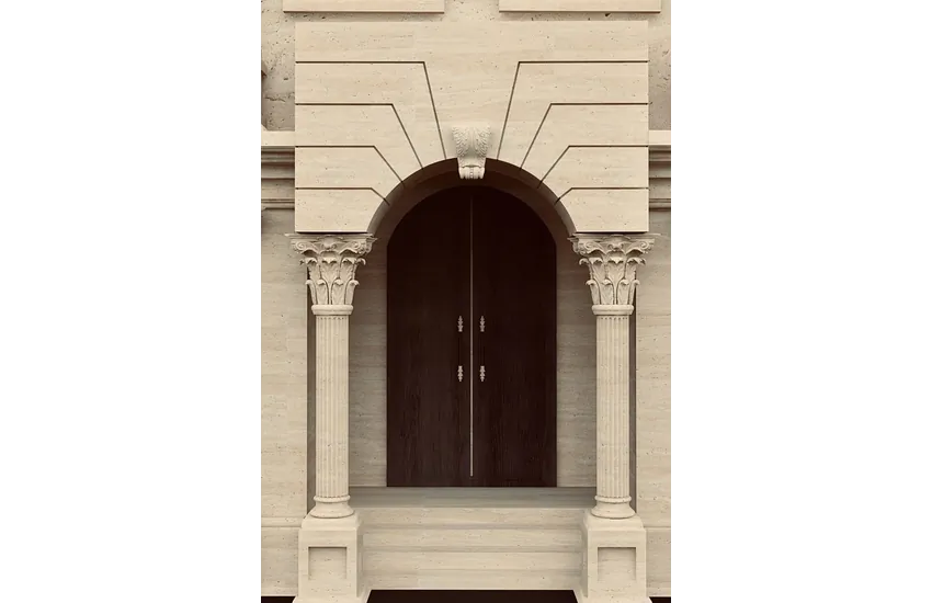 مدلسازی و رندرینگ نما کلاسیک