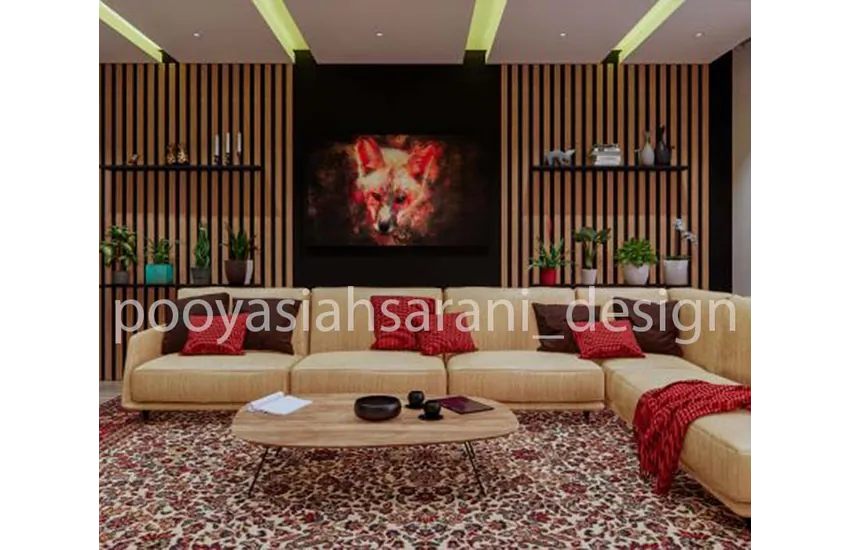 4-طراحی خاص اپارتمان مدرن