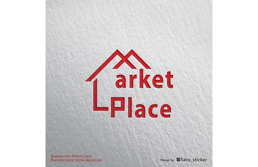 7-لوگوی پیج لوازم خانگی Market Place