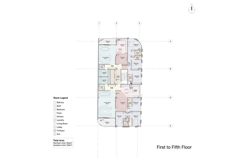 20-طراحی مجتمع مسکونی دلارا