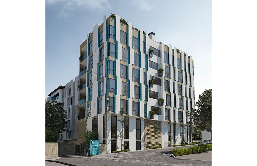 14-طراحی مجتمع مسکونی دلارا