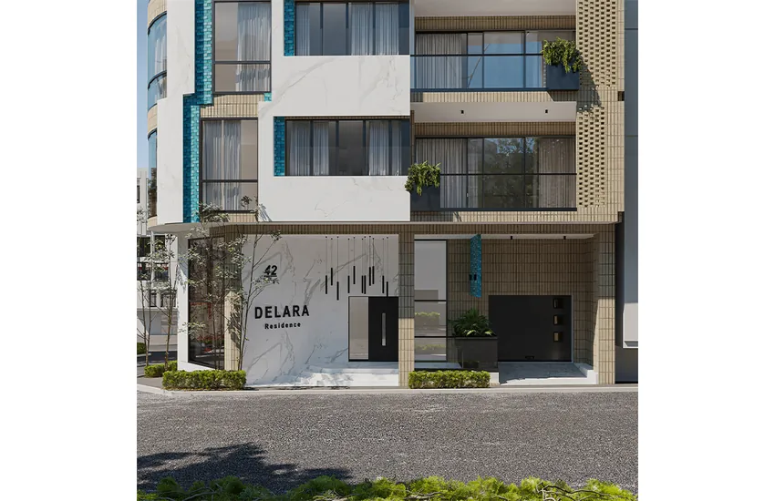 18-طراحی مجتمع مسکونی دلارا