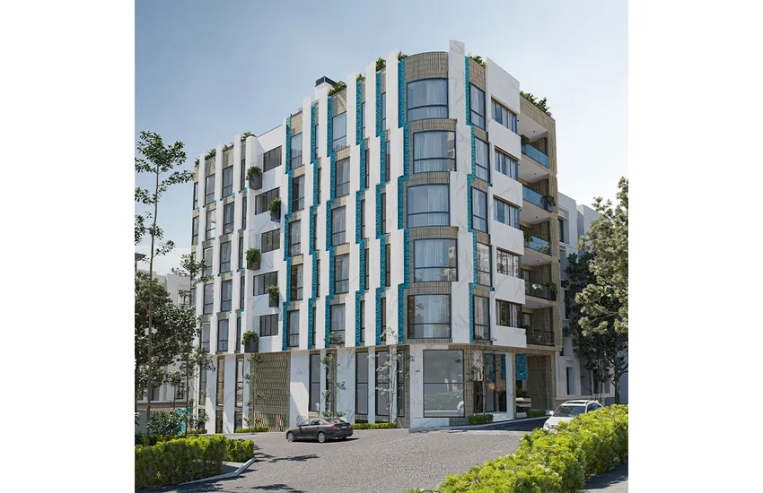 16-طراحی مجتمع مسکونی دلارا