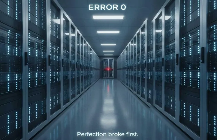 برندسازی مفهومی و پوستر سینمایی - "ERROR 0"