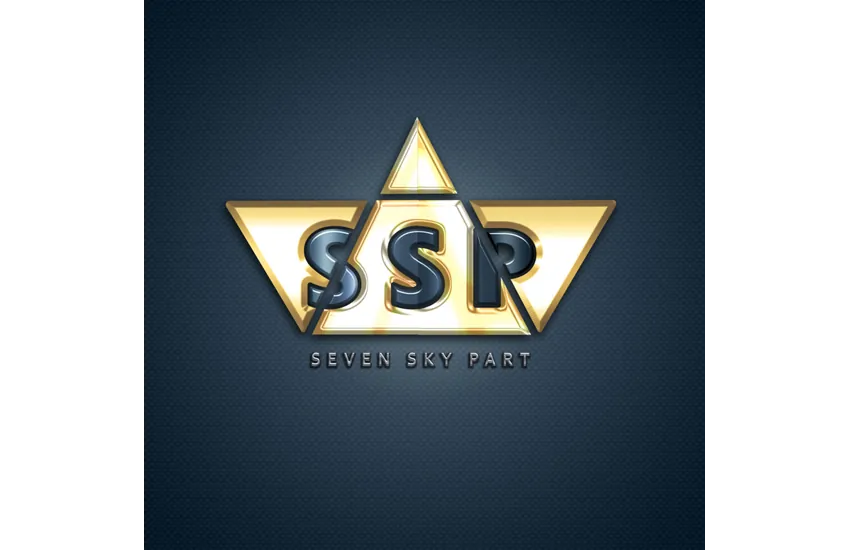4-طراحی لوگو برای شرکت seven sky part