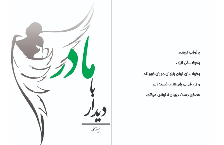 جلد کتاب دیدار با مادر