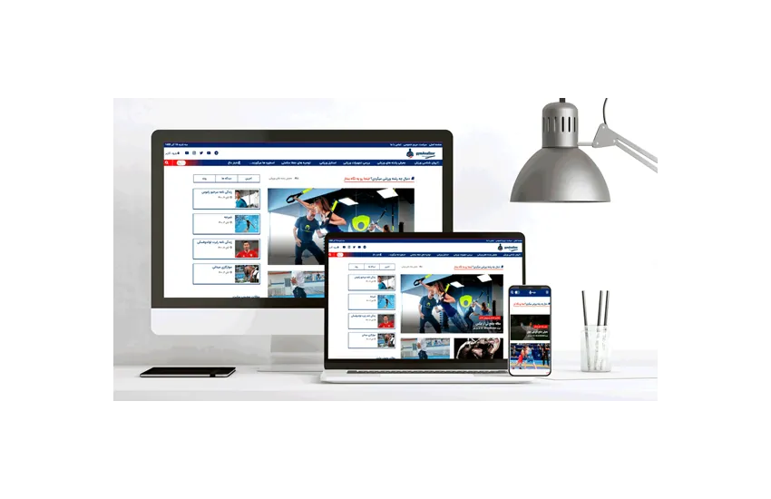 طراحی سایت gym analizor