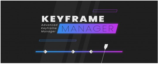 اکستنشن افتر افکت keyframe manager