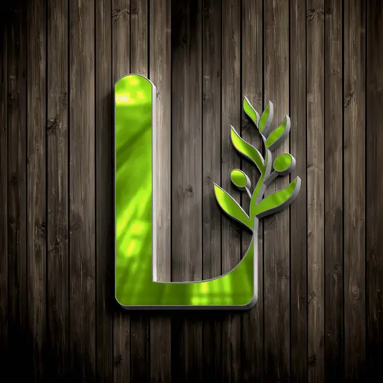 طراحی لوگو برند اورگانیک Leofeo