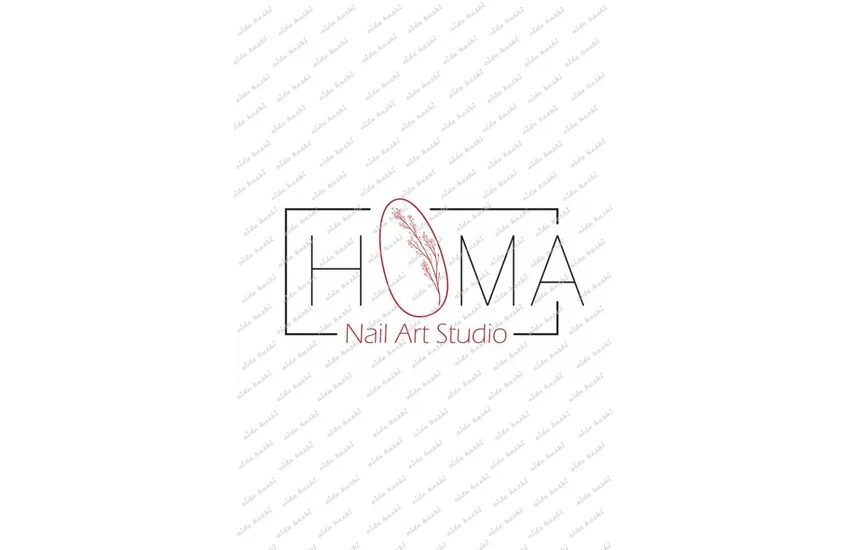 لوگو استدیو  ناخن هما