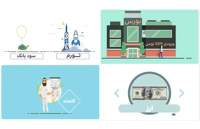 ویدئو موشن گرافیک - دوره آموزشی بورس پل گیلان