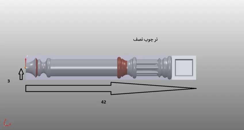 جی کد ( g-code) دستگاه cnc با نرم افزار پاورمیل ( powermill)
