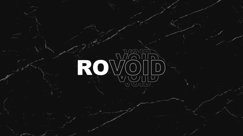 6-لوگو و بنر چنل یوتیوب به نام ROVOID