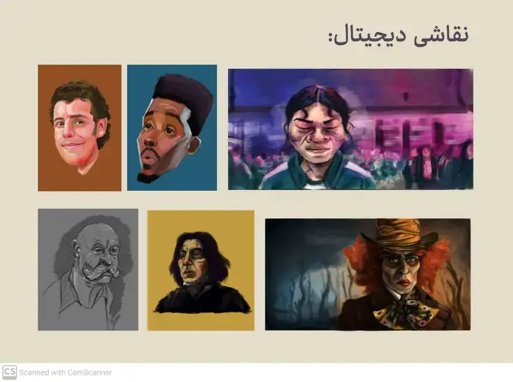 3-استوری بورد و نقاشی دیجیتال