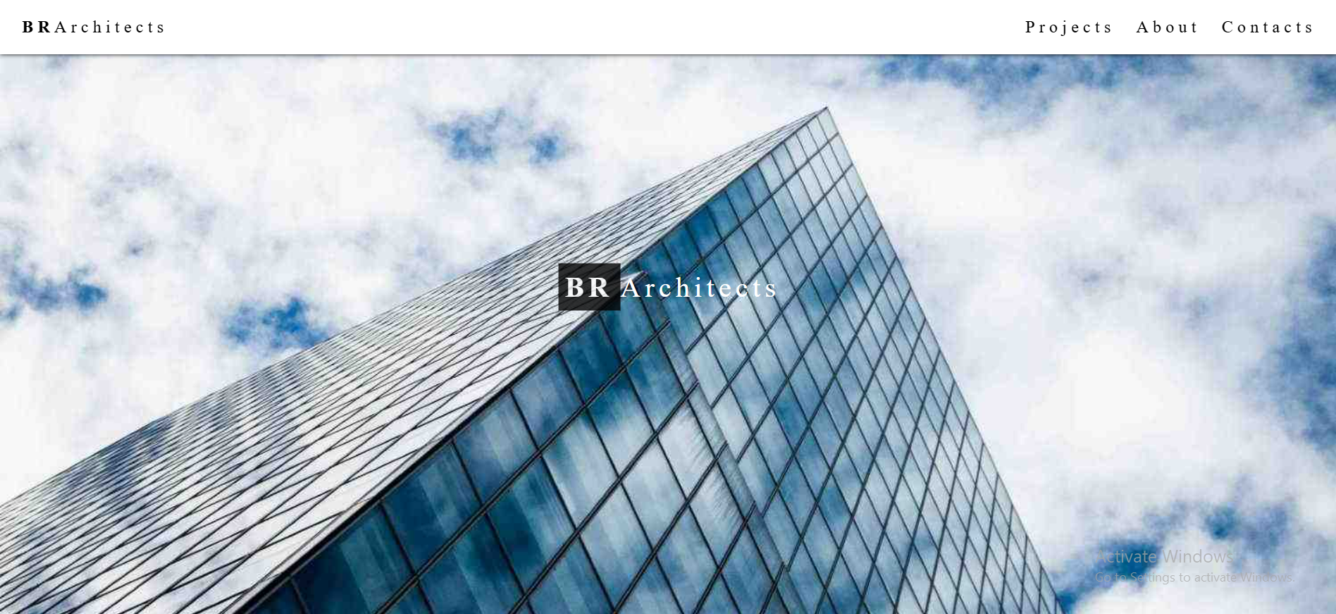 نمونه کار وب سایت معماری و ساختمان