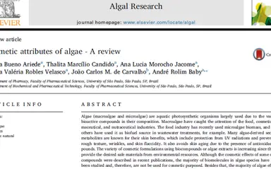 ترجمه مقاله ای در مورد جلبک ها
