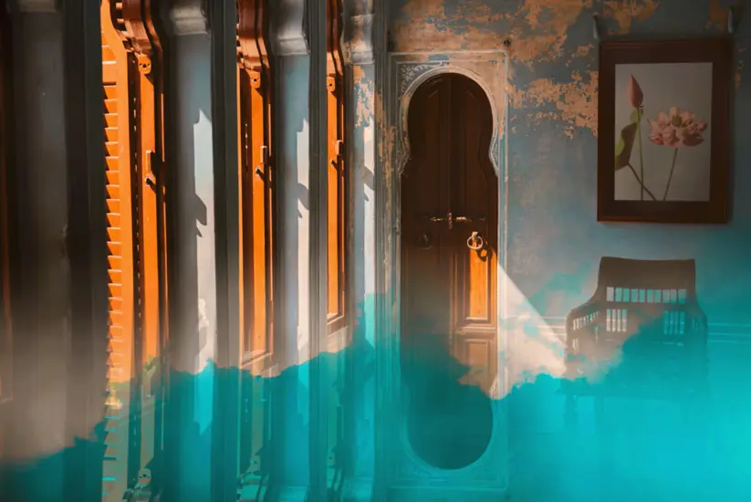 3-طراحی پوستر تبلیغاتی جهت تبلیغات عمارتهای گردشگری قدیمی