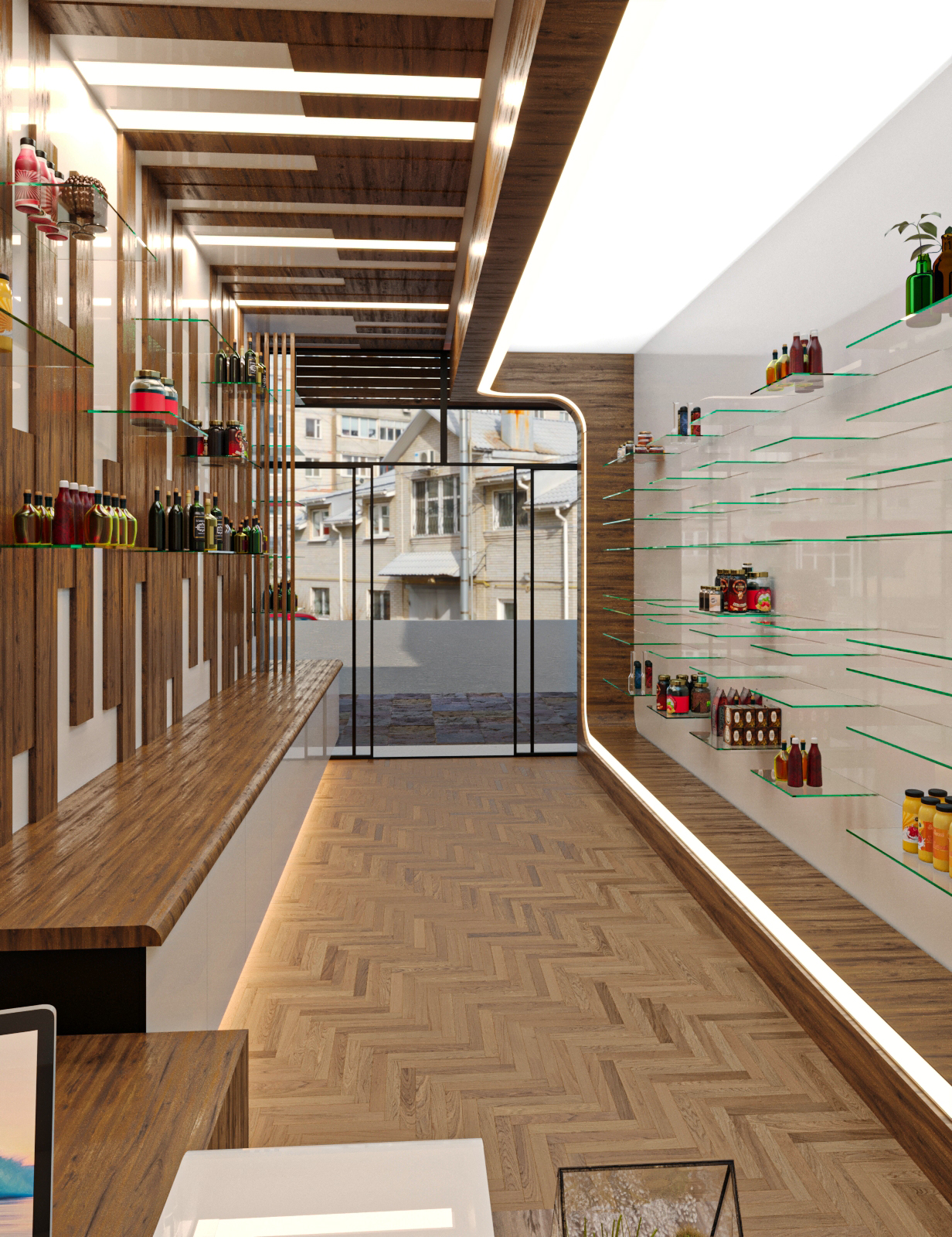 طراحی مغازه