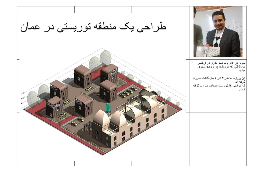 طراحی یک منطقه توریستی عمان