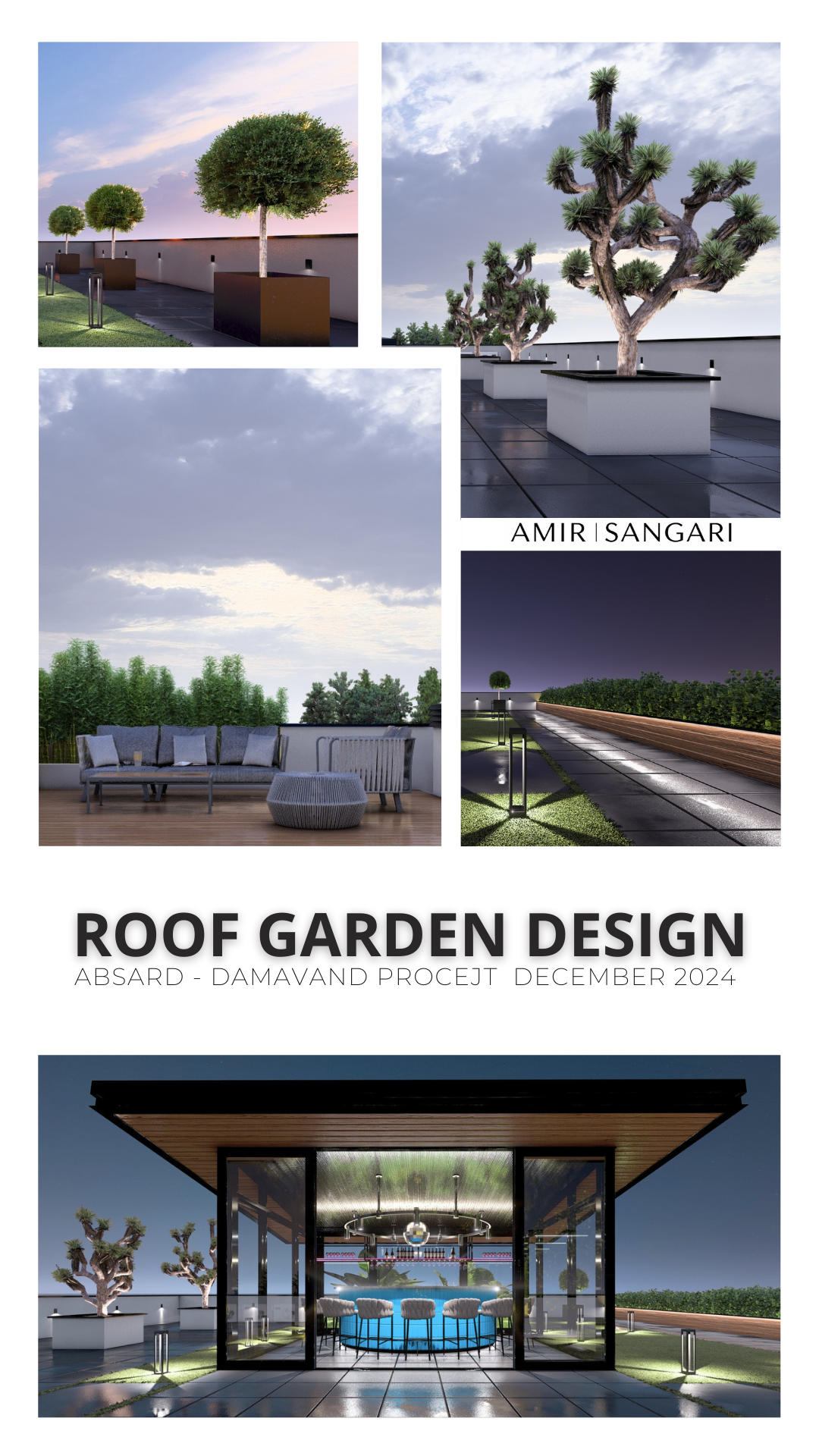 طراحی روف گاردن