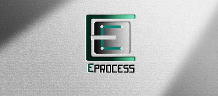 طراحی لوگو برند Eprocess