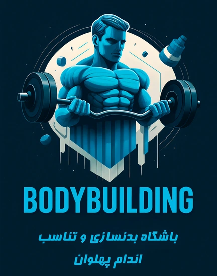 طراحی لوگوی حرفه‌ای باشگاه بدنسازی و تناسب اندام پهلوان