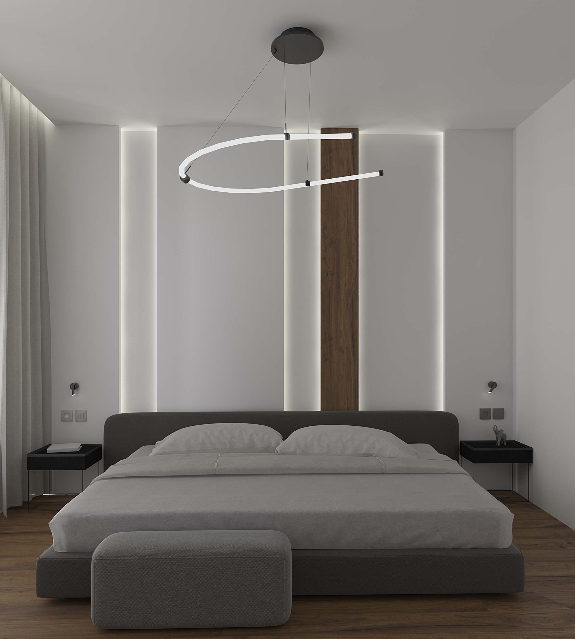 طراحی چند اتاق خواب مدرن