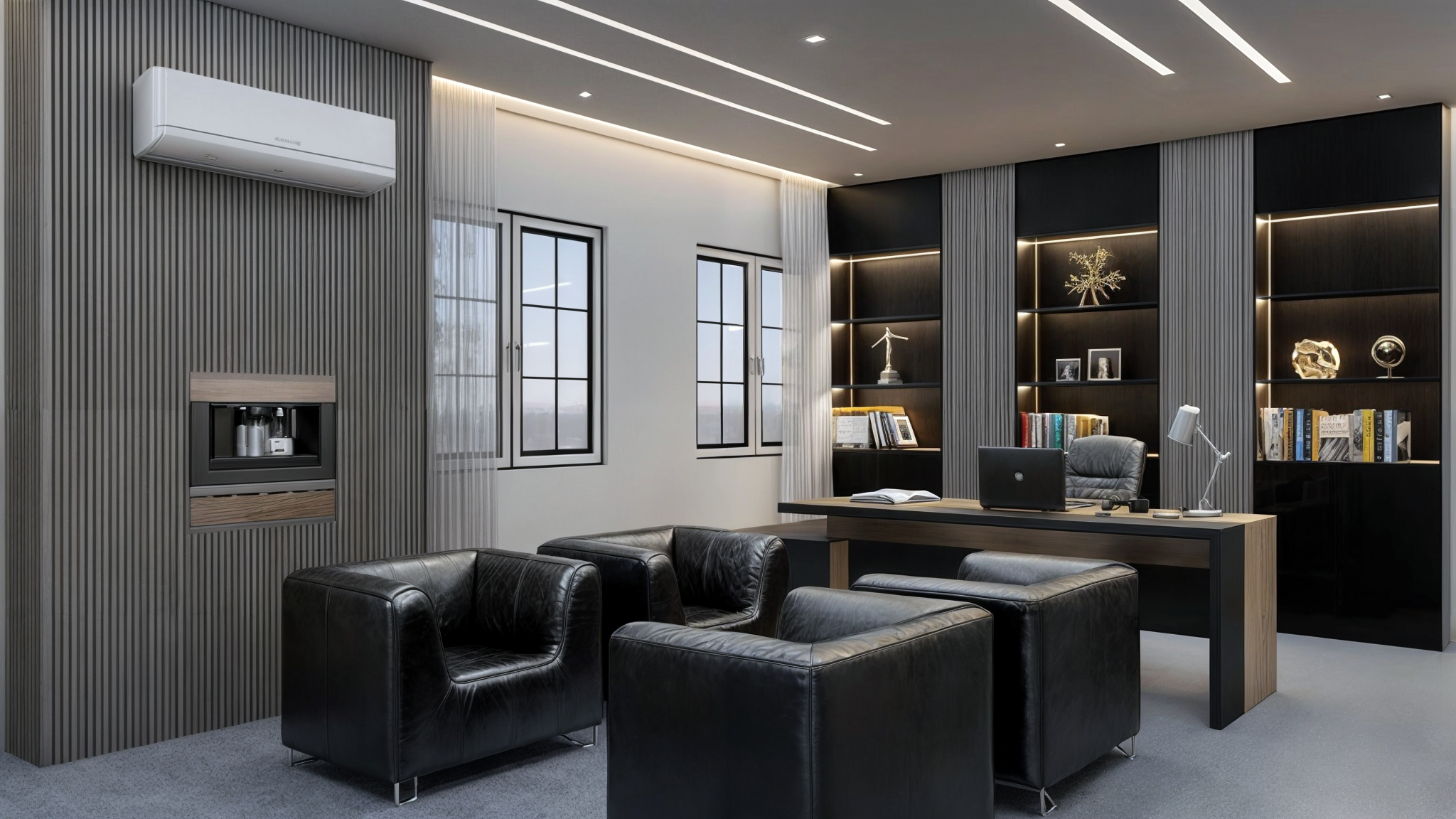 طراحی اداری اتاق مدیریت