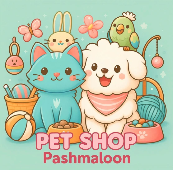 طراحی لوگو برای فروشگاه حیوانات پشمالون