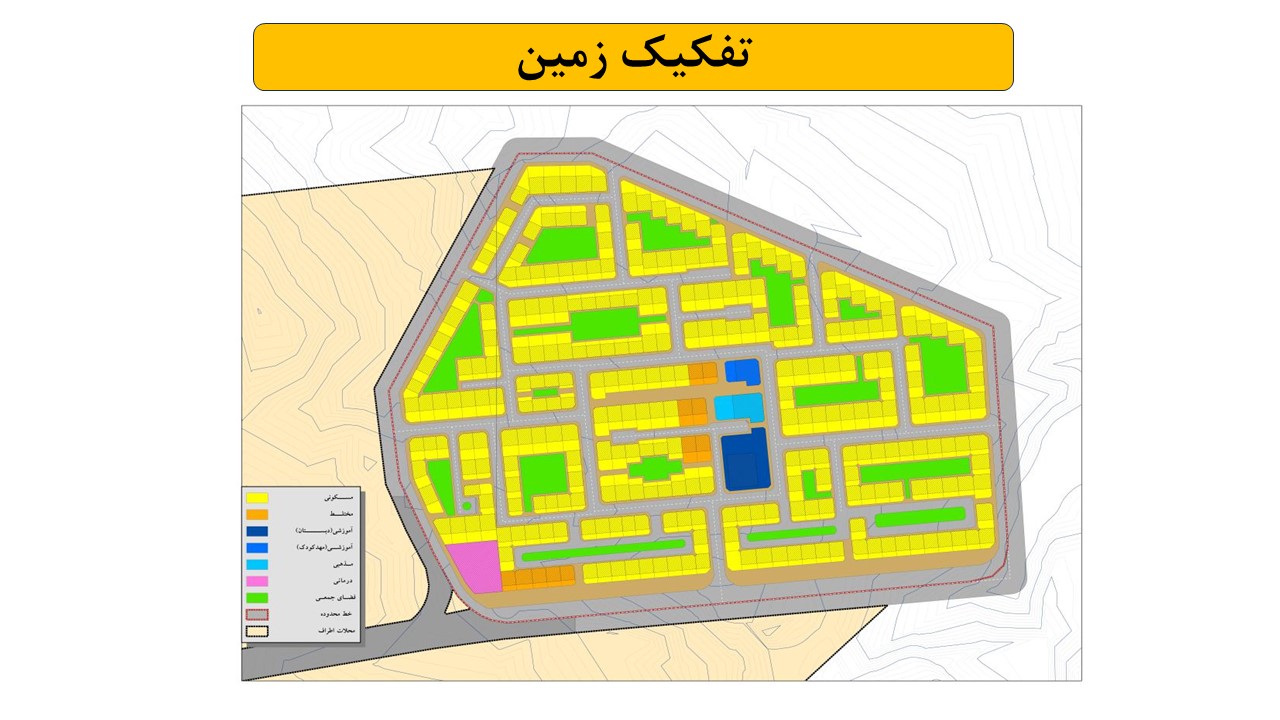 طراحی و تهیه طرح تفکیکی (AutoCAD)