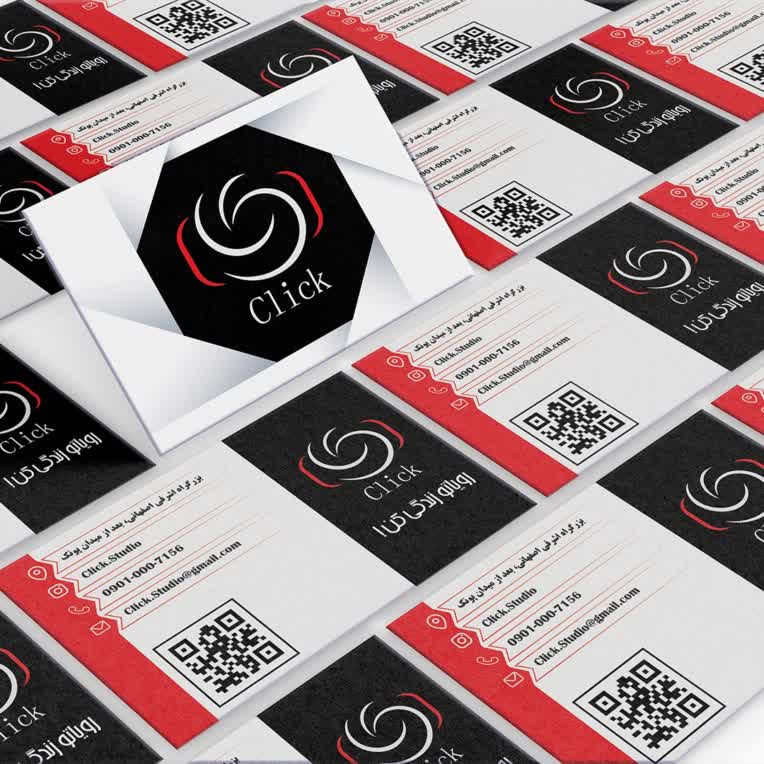 طراحی کارت ویزیت برای استودیو عکاسی