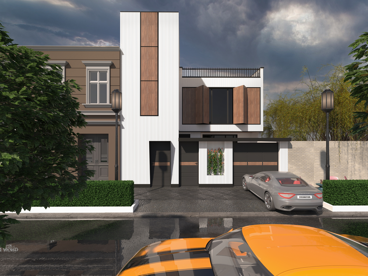 طراحی نمای ساختمان مدرن و کلاسیک