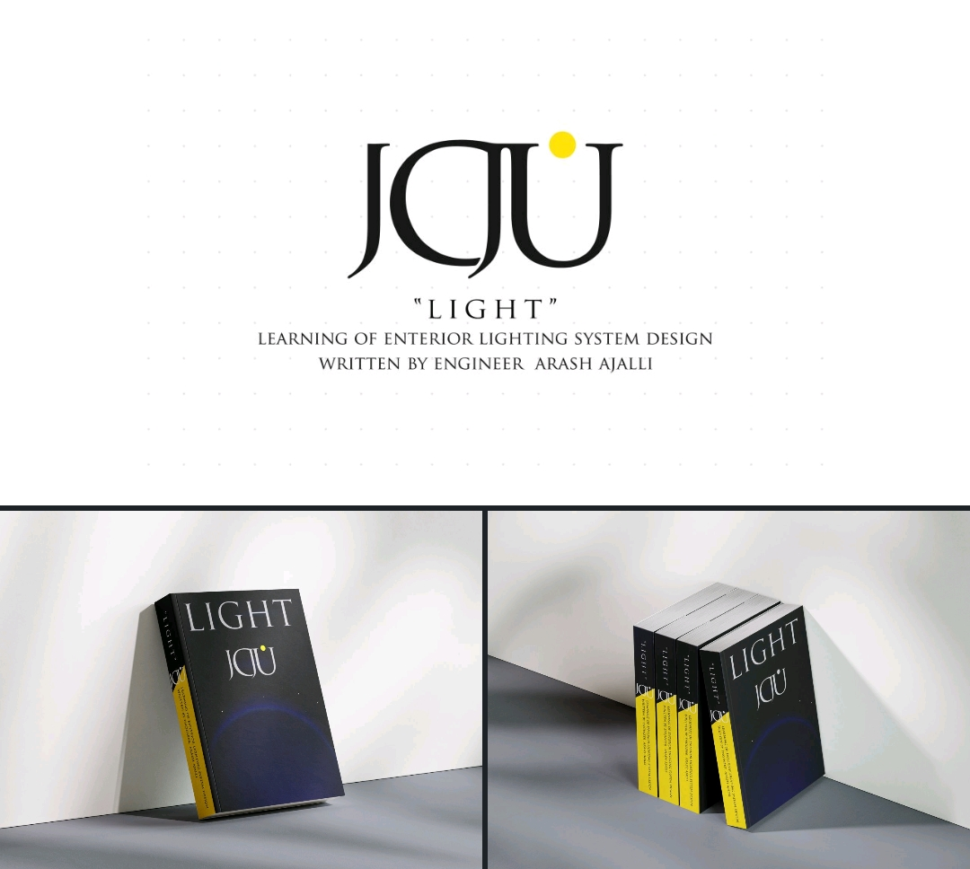 طراحی تایپ فارسی کتاب نـور