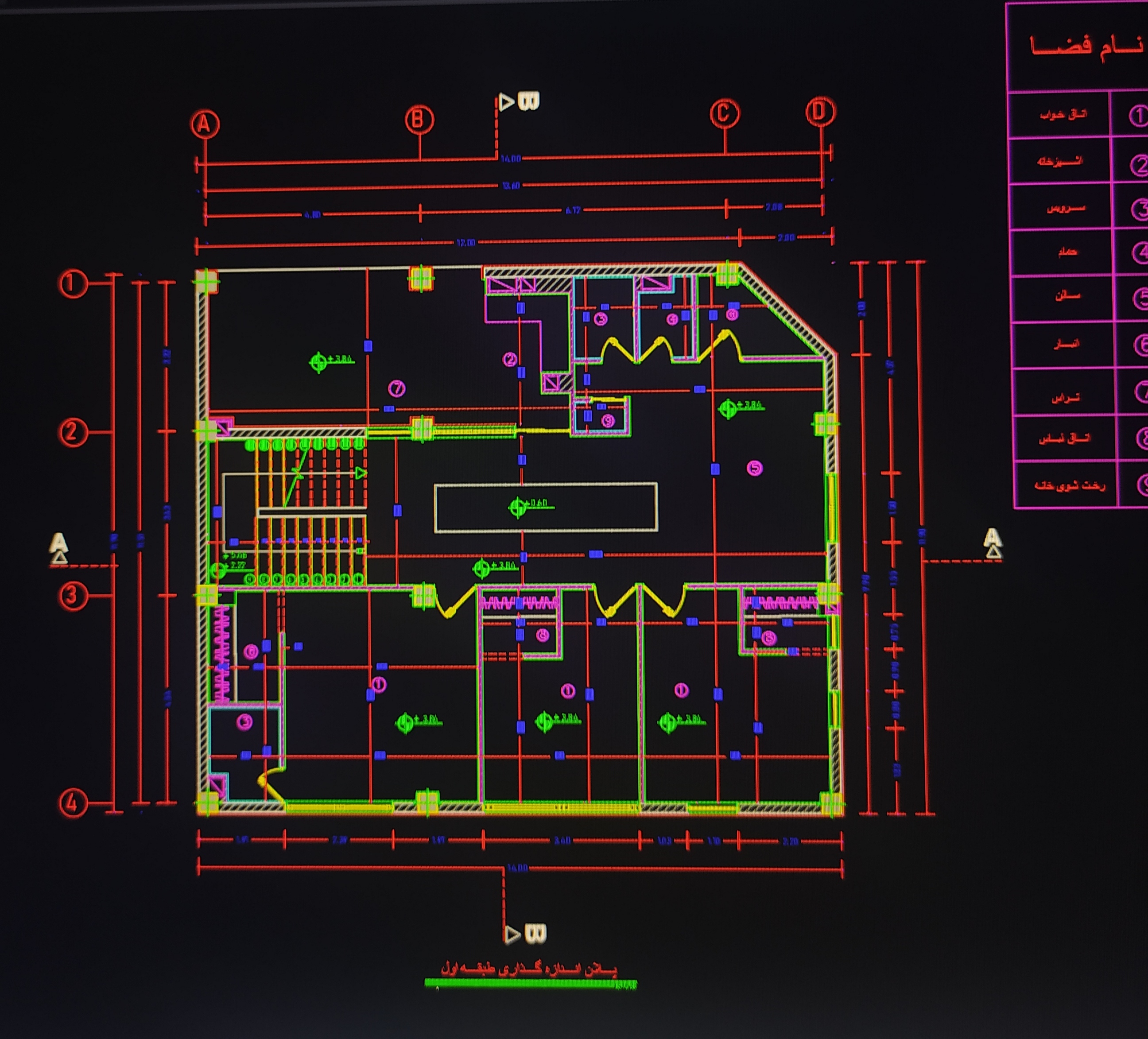 طراحی پلان ویلا دوبلکس 