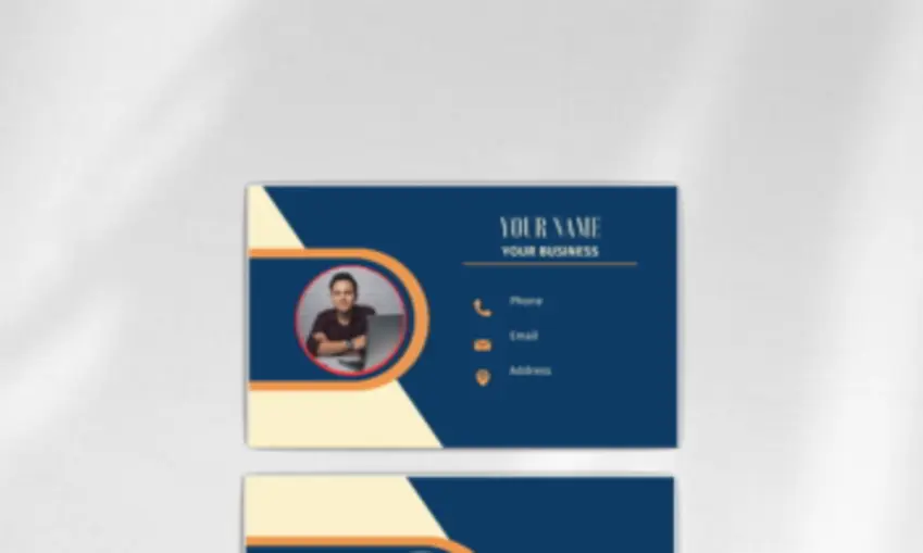 کارت ویزیت مینیمالستی مدیریت و تدریس