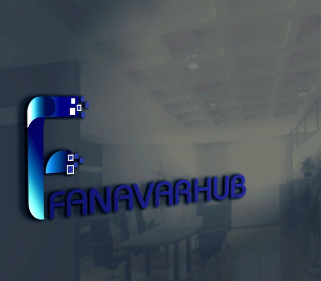 طراحی لوگو برند فناورهاب