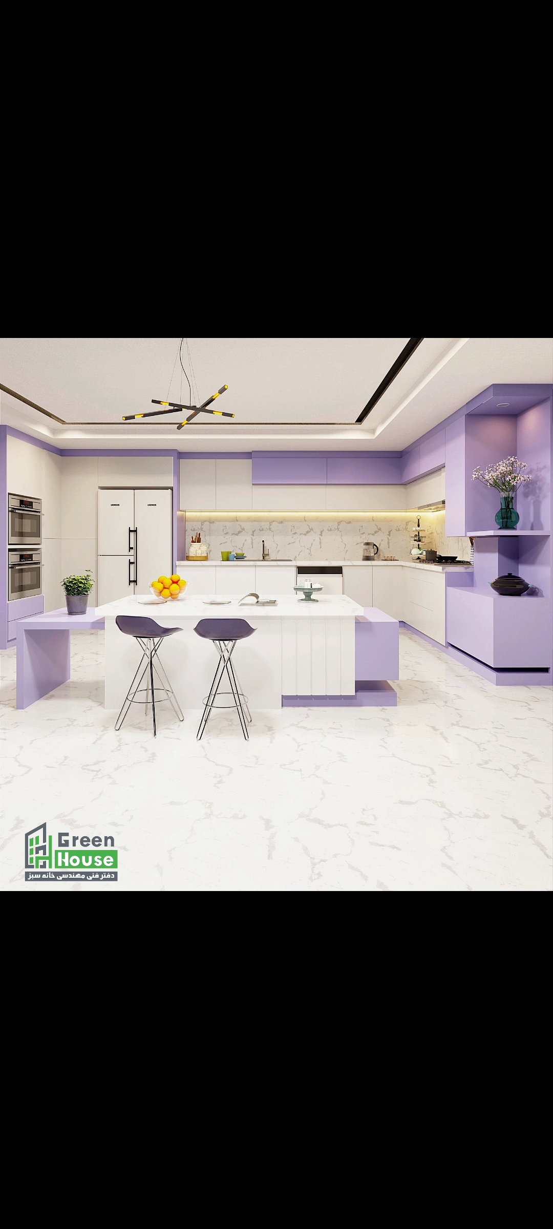 طراحی کابینت آشپزخانه