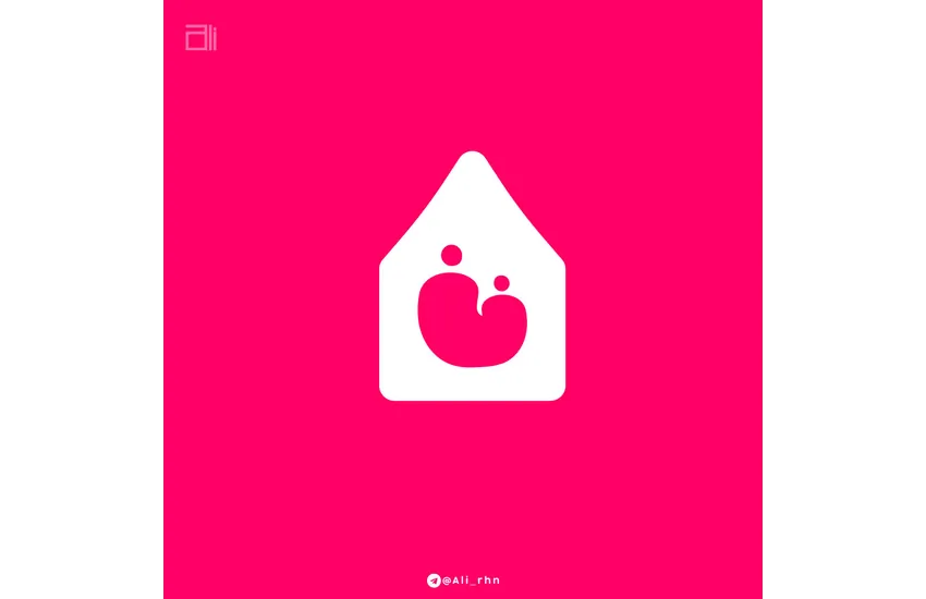 6-طراحی لوگو خانه کودک سروین