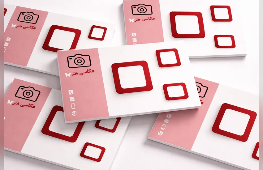 4-طراحی کارت ویزیت