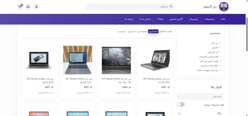 2-طراحی و پشتیبانی از وب سایت