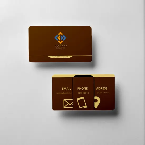 1-طراحی کارت ویزیت