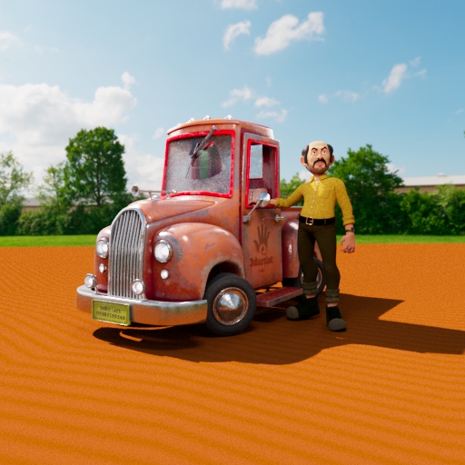 مدل سازی سه بعدی  کاراکتر