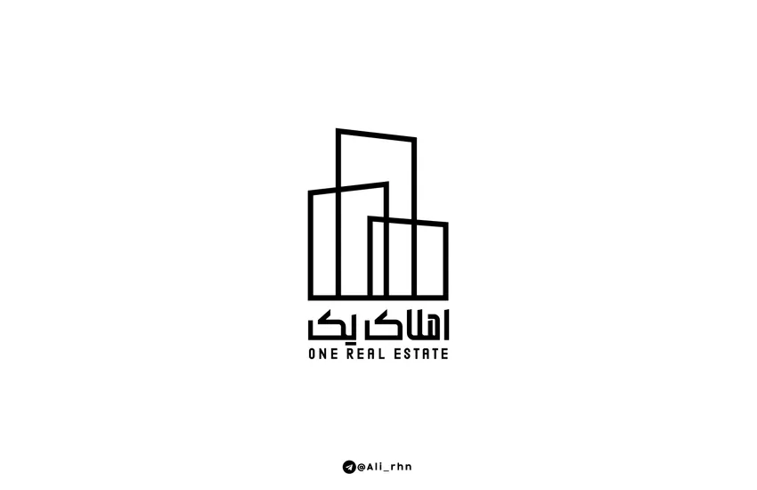 4-طراحی لوگوی املاک یک