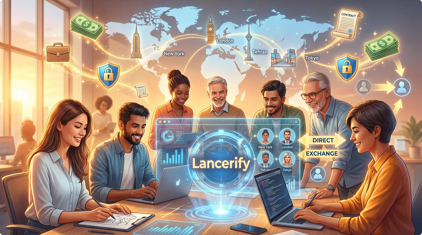 درگاه‌پرداخت ارزدیجیتال لنسریفای