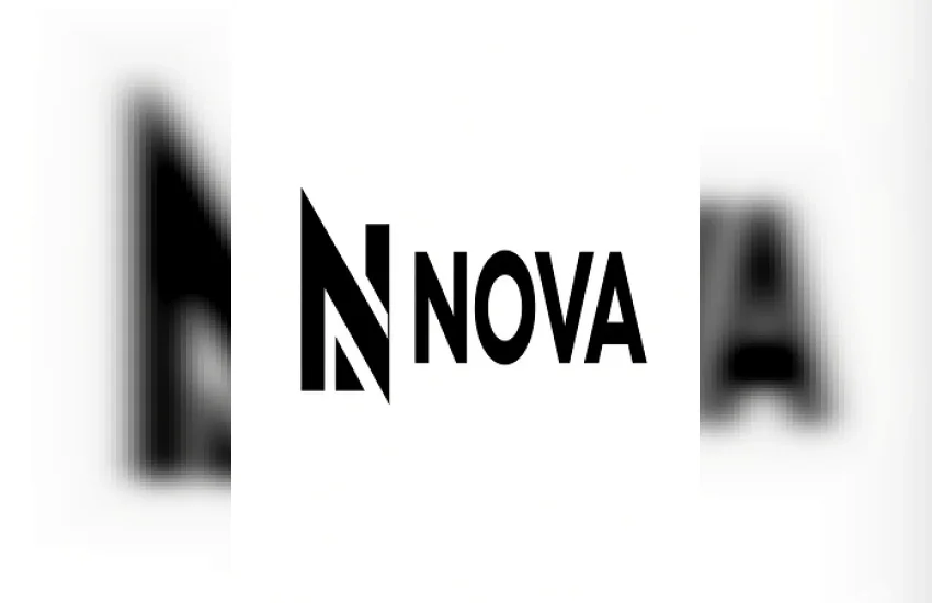 طراحی لوگو مدرن برند لایف استایل NOVA